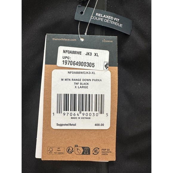 The North Face MTN Range Down Parka - Men's XL Waterproof MSRP $400 - Picture 4 of 13